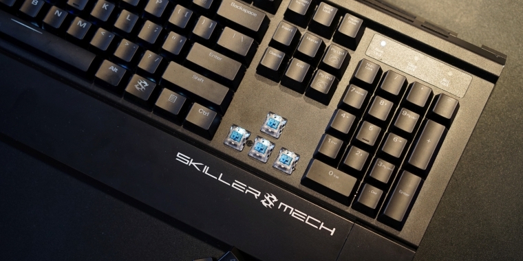 Sharkoon Skiller Mech: Die günstigste mechanische Tastatur mit Beleuchtung (6)