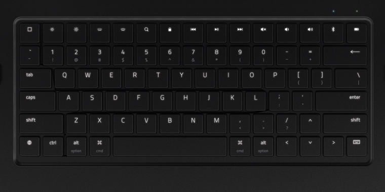 Razer Apple iPad Pro Case Das Spannende sind die flachen mechanischen Schalter (5)