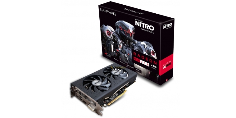 Radeon RX 460: Nitro-Modell von Sapphire abgelichtet