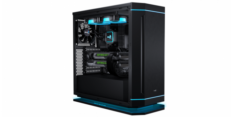 Aerocool DS230: Silent-Gehäuse mit PWM-Hub und siebenfarbiger Beleuchtung (8)