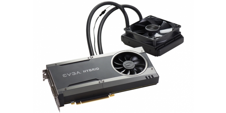Die EVGA Geforce GTX 1080 FTW Hybrid möchte insbesondere mit seinem Kühlsystem überzeugen. (3)