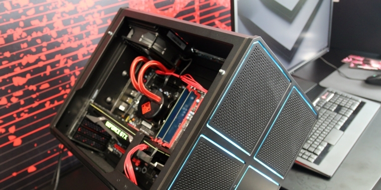 HP auf der Gamescom 2016: Omen X mit Dreikammer-Gehäuse und bis zu zwei Nvidia Geforce GTX 1080