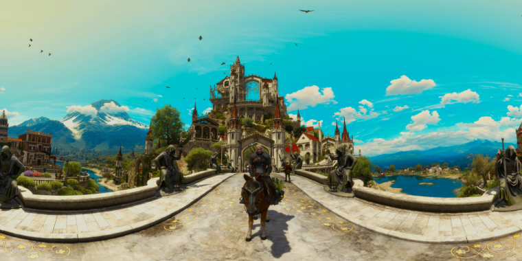 Nvidia Ansel: Ingame-Kamera in The Witcher 3 verfügbar - Screenshots in 2.129 Megapixel