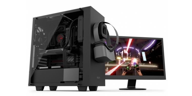 NZXT stellt die Elite-Version des Midi-Towers S340 als VR-geeignetes Designgehäuse vor