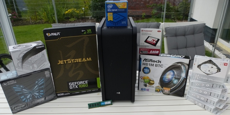 Pentium G3258 AE trifft Geforce GTX 1060: Ein Folding@Home-PC entsteht (20)