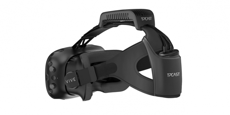 HTC Vive mit Tpcast-Box kabellos: Laut Hands-on-Test läuft es rund