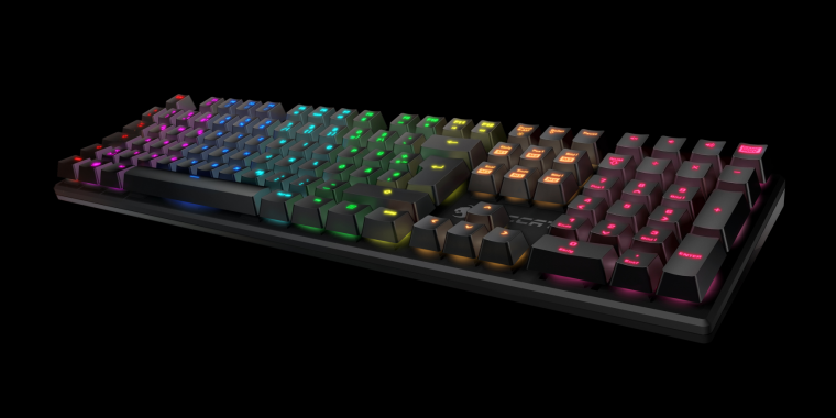 Roccat Suora FX: Spartanische Tastatur kommt mit RGB-Beleuchtung für 140 Euro (5)