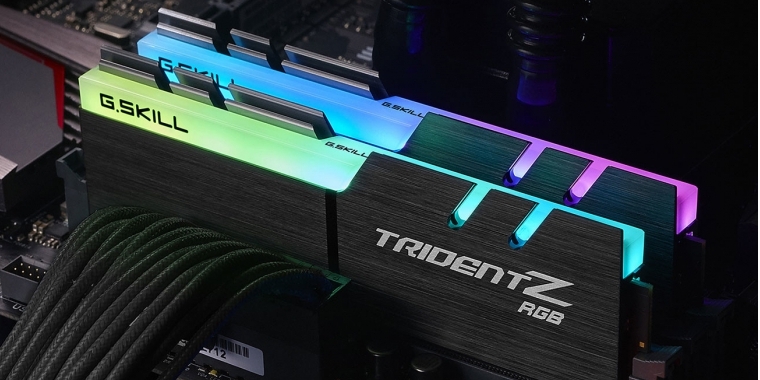 G.Skill Trident Z RGB: DDR4-RAM mit Regenbogenbeleuchtung angekündigt. (3)