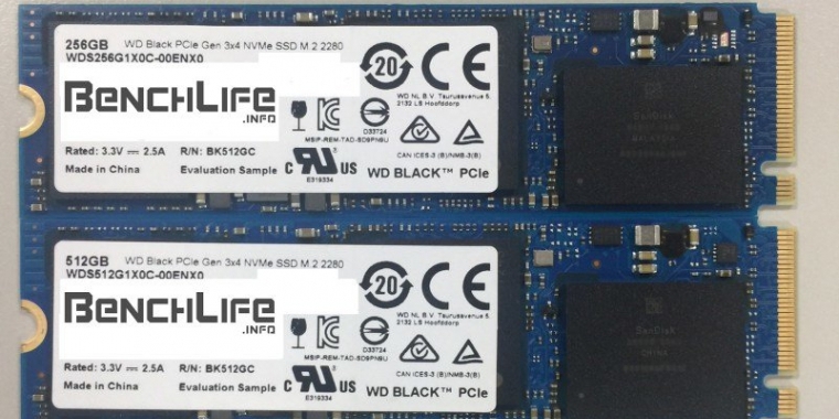 Western Digital SSDs: WD Black folgt nach WD Blue und WD Green