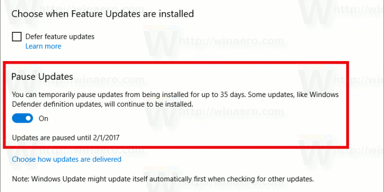 Windows 10: Updates lassen sich möglicherweise bald pausieren.
