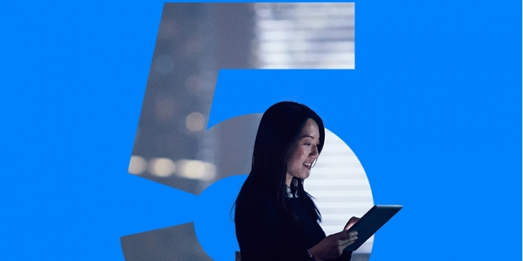 Bluetooth 5 ist schneller und bietet mehr Reichweite.