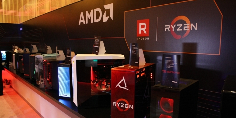 CES 2017: AMD zeigt AM4-Komplettsysteme mit Ryzen (1)