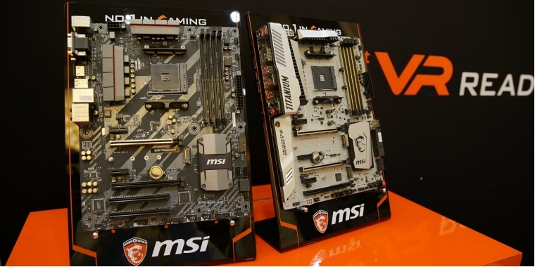 CES 2017: MSI zeigte erste AM4-Mainboards für Ryzen (1)