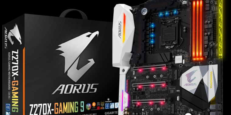 Mit dem neuen Aorus Z270X-Gaming-Lineup setzt Gigabyte vor allem auf schnelle Übertragungsraten über M.2, U.2 und das NVMe-Protokoll. (3)
