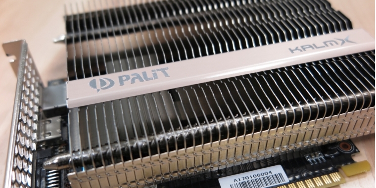 Palit Geforce GTX 1050 Ti Kalmx: Die stärkste passivgekühlte Grafikkarte (11)