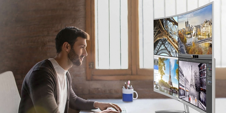 Philips Brilliance BDM4037UW: 4K-Monitor mit geschwungenem Display (3)