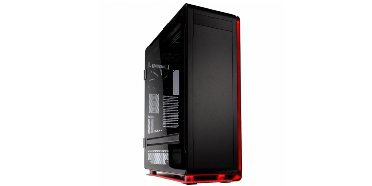 Phanteks Enthoo Elite mit roter Beleuchtung
