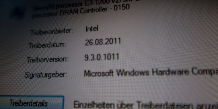 Windows Gerätemanager: Nagelneue Treiber mit altem Datum - daran liegt es
