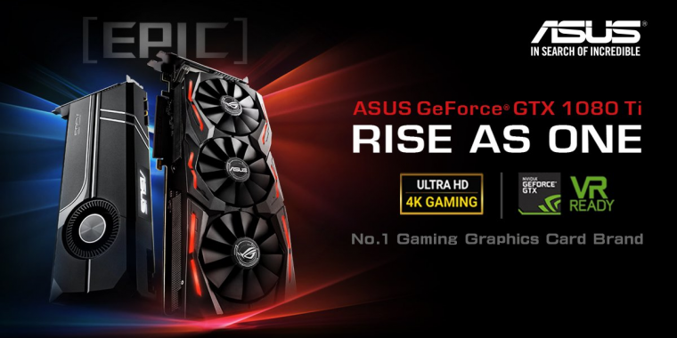 Asus Geforce GTX 1080 Ti ROG Strix & Turbo