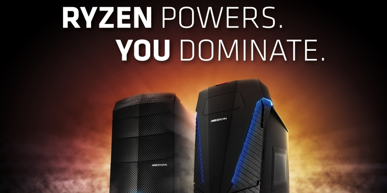 MEDION ERAZER PC Lineup mit AMD Ryzen (1)