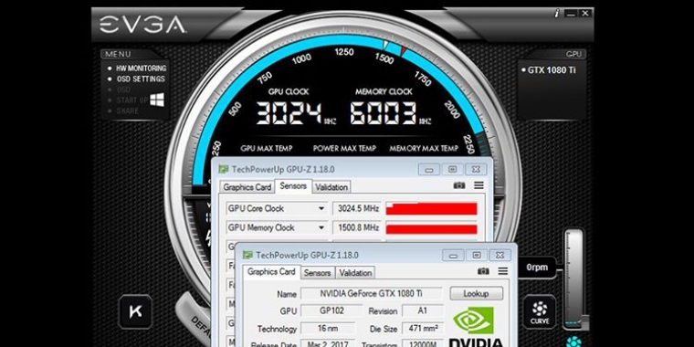 GPU-OC-Rekord: Geforce GTX 1080 Ti ist neuer Spitzenreiter