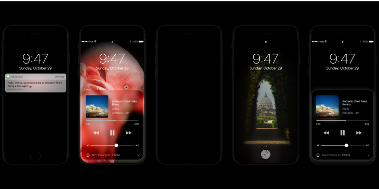 iPhone 8 Dark Mode Konzept (1)