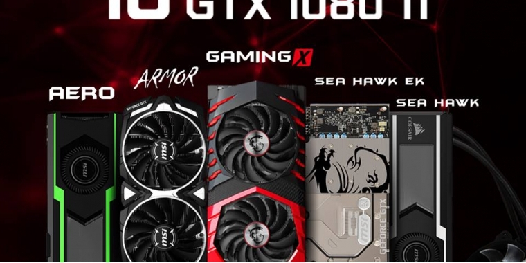 Geforce GTX 1080 Ti: MSI offenbar mit abwechslungsreichen Line-Up (1)