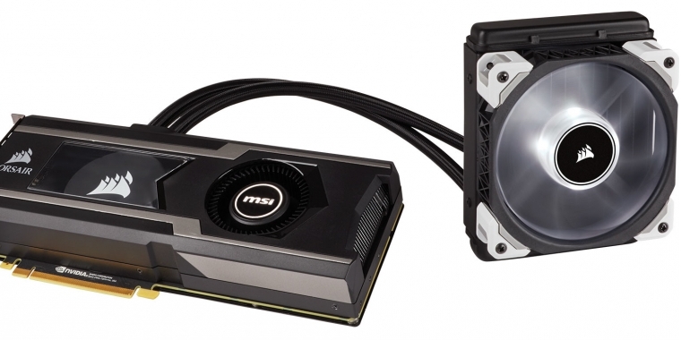 Corsair Hydro Geforce GFX GTX 1080 Ti: Grafikkarte in Kooperation mit MSI vorgestellt (2)