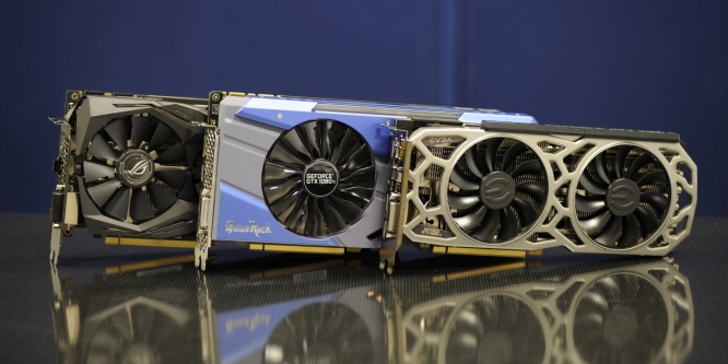 Neu im Testlabor: GTX 1080 11 Gbps, EVGA GTX 1080 Ti SC2, Palit GTX 1080 Ti Gamerock (9)