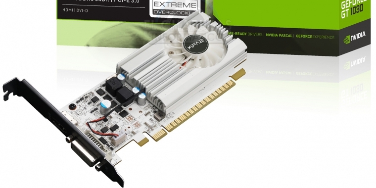 KFA2 GT 1030 EXOC: Bild und Spezifikationen geleakt