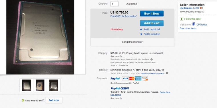 Skylake-EP: 28 Kerner vor Release auf Ebay gelandet (1)