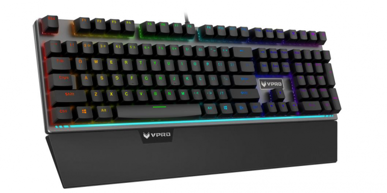 VPRO V720S: Mechanische Tastatur mit Einzeltastebeleuchtung (3)