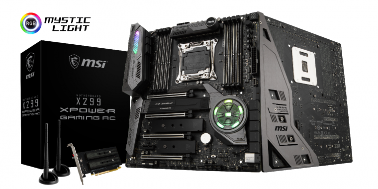 MSI X299 Xpower Gaming AC: E-ATX-Flaggschiff für fünf M.2-SSDs (7)