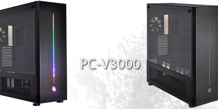 Lian Li PC-V3000: Big-Tower mit Hartglas und RGB-LED-Streifen (1)