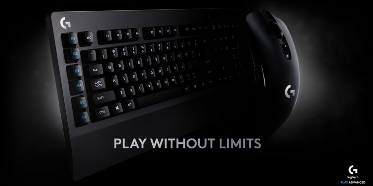 G603-Maus und G613-Tastatur