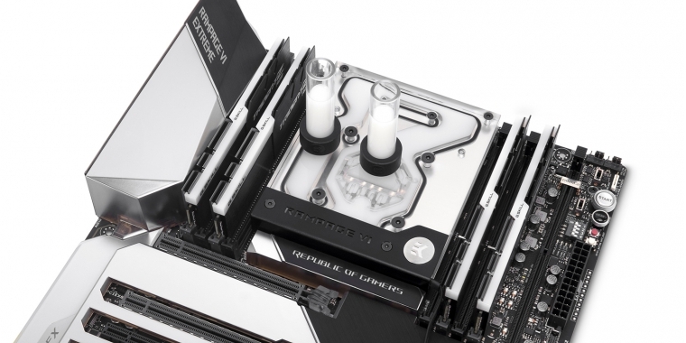 EKWB-Monoblöcke für X299-Mainboards: Asus, Gigabyte und MSI dabei
