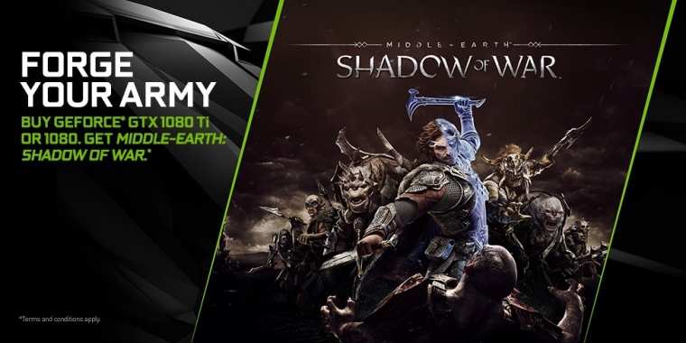 Neues Grafikkarten-Bundle: Geforce-Käufer erhalten Mittelerde: Schatten des Krieges