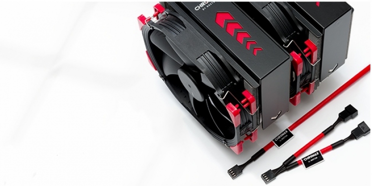 Chromax ist eine neue, farbige Produktserie von Noctua.