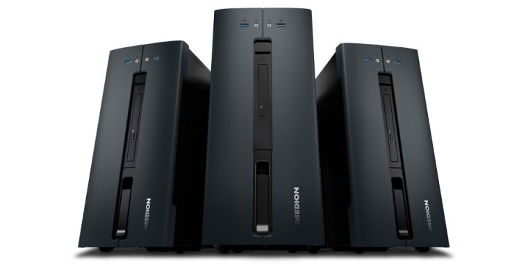 &nbsp;Medion Akoya P56000: Aldi-PC mit Ryzen und Radeon&nbsp;