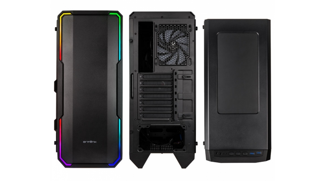 Bitfenix Enso RGB: Bitfenix' neues, bunt beleuchtetes und günstiges Mittelklassegehäuse im Test