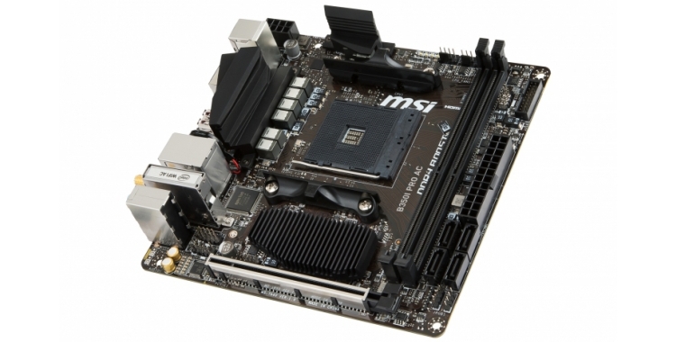 B350I Pro AC: MSIs erstes Mini-ITX-Mainboard für AMDs Ryzen (3)