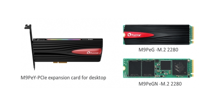 Plextor MP9e-Serie: M9PeY, M9PeG und M9PeGN veröffentlicht (1)