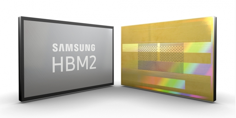 HBM2: Samsung stellt neue Packaging-Technologie für 12 Layer und Stacks mit 24 GiByte vor (1)