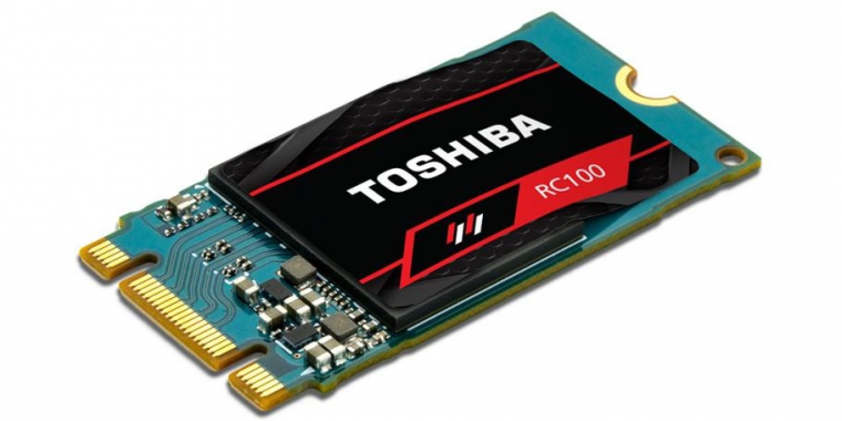 Toshiba RC100: Kleinste NVMe-SSD angekündigt (1)