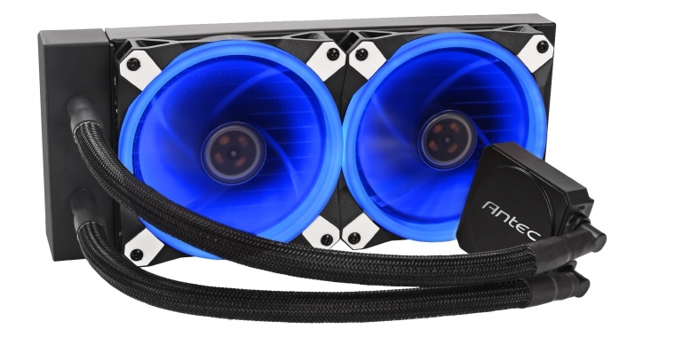Antec H2O K120 &amp; K240: Günstige AiO-Wasserkühlungen mit Pumpe im Radiator (3)