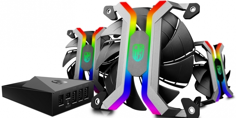 Deepcool MF120: Rahmenloser Lüfter mit WLAN-RGB-Controller (12)