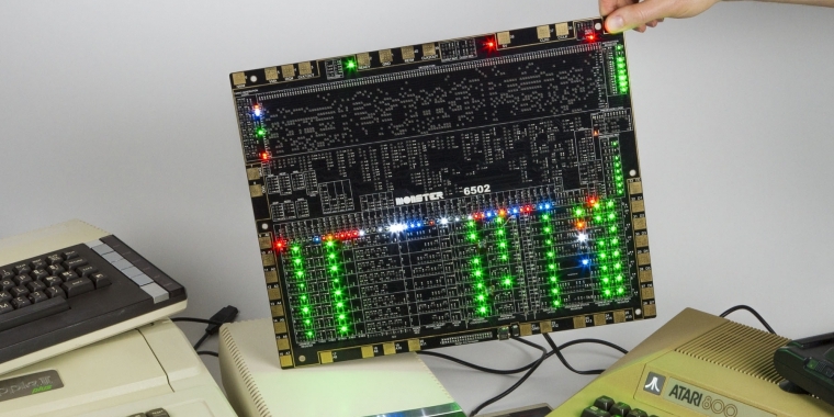 Der Nachbau eines MOS 6502.