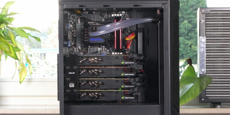 PC-Projekt Grillforce: 4-Wege-SLI mit Geforce GTX 480 (11)
