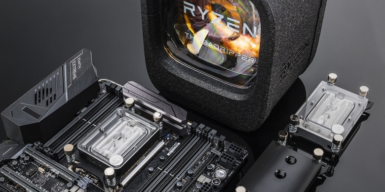 AMD Ryzen Threadripper: EKWBs EK-Supremacy sTR4 deckt kompletten Heatspreader ab (7)