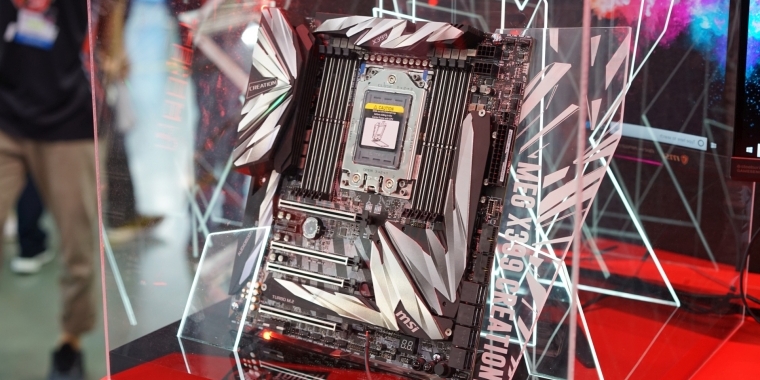 MSI MEG X399 Creation: 19 VRM-Phasen mit riesigem Kühlkörper (14)